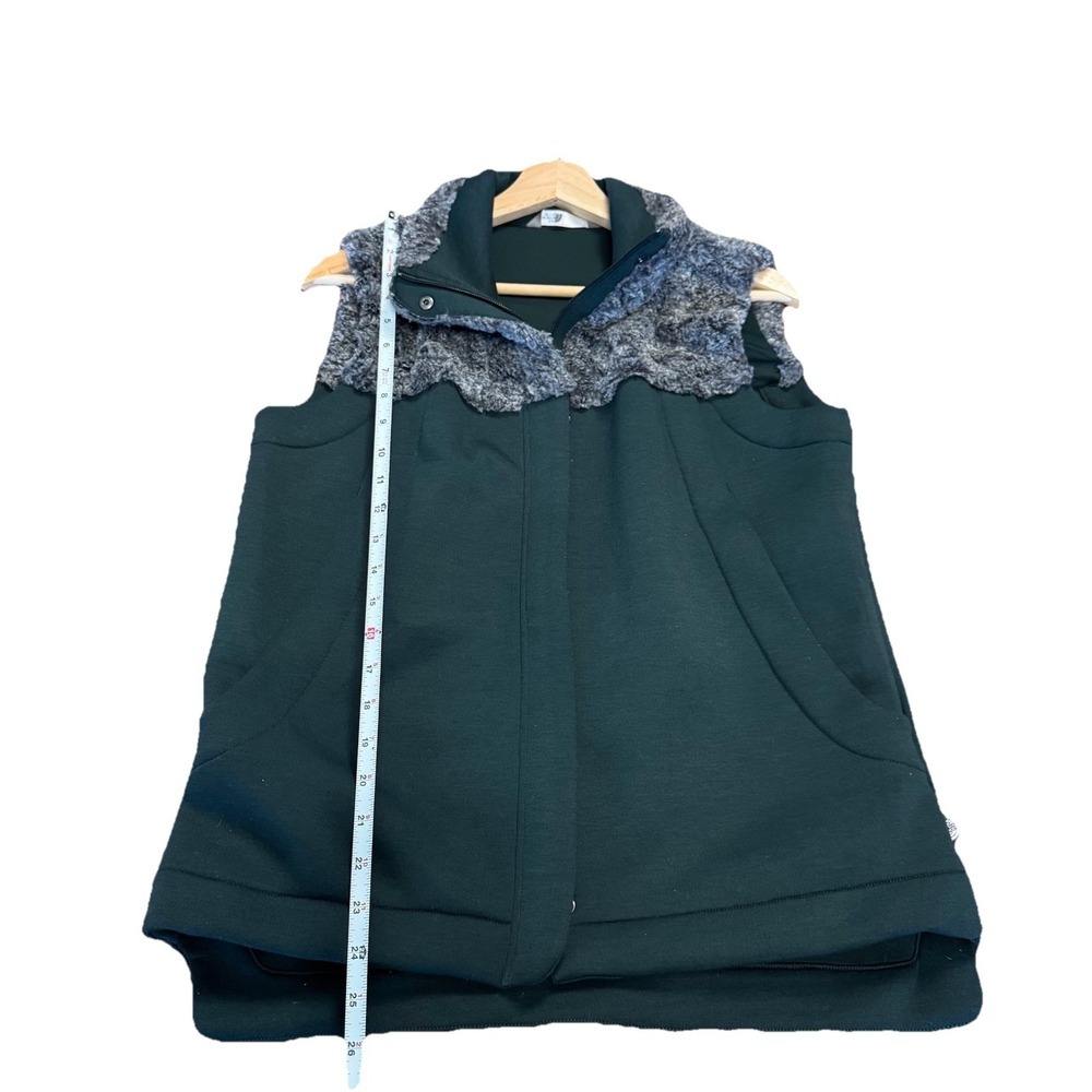 The North Face Emerald Green Vest Women's Medium‎ Hybrination Neo Thermal Sherpa - Picture 5 of 10